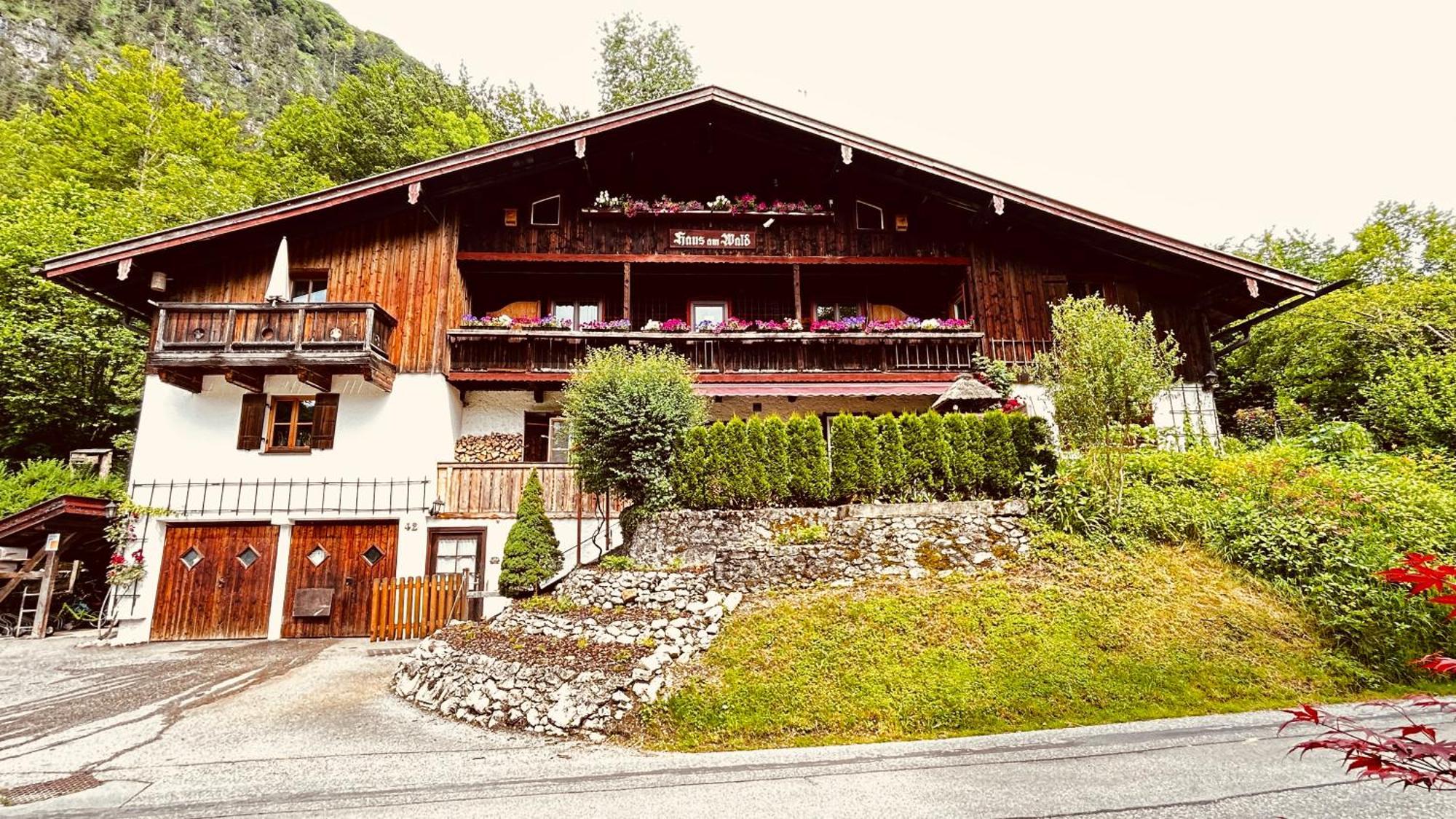 Haus Am Wald -Fewo 2 Марктшелленберг Экстерьер фото